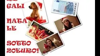 NATALE LOWCOST: regali sotto 20euro