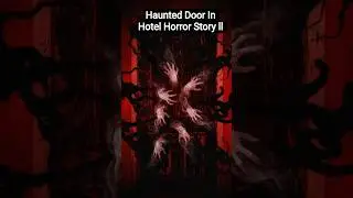 Haunted Door Horror Story In Hotel ll #shorts #trending #horror