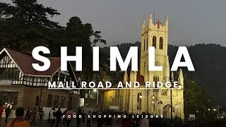 Shimla Mall Road and Ridge