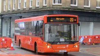 Thrashing a Former Yorkshire Tiger VDL SB180 MCV Evolution 665 YJ60 GFY around South Yorkshire