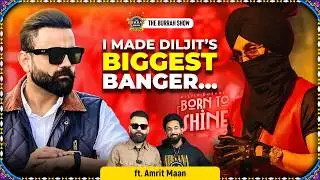 Amrit Maan EXCLUSIVE: Diljit Changed My Life | Born To Shine Story @amritmaanmusic
