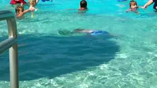Kaleb's swim lessons @ the Buckeye Pool