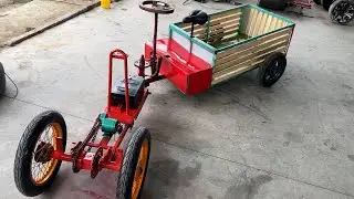 🔧 &ldquo;Homemade electric tractor &ndash; Compact, powerful, full of creativity!&rdquo;
