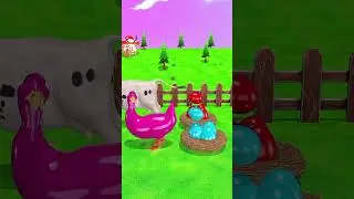 Scary Teacher Feeds a Funny Cow Corn! 🌽🐄😂