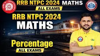 Percentage ( प्रतिशत ) RRB Ntpc Group d Maths RRB Ntpc Group d Maths Railway exams #rwa Rwa0.2