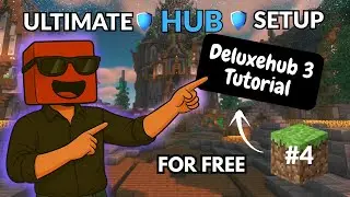 Make Your Minecraft Lobby Like a Pro! | DeluxeHub 3 Setup Guide | Best Lobby Plugin For Your Server
