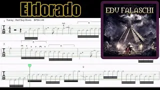 【Eldorado】EDU FALASCHI - Eldorado | Roberto Barros | Intro & Guitar Solo TAB
