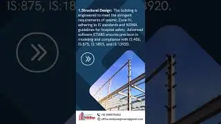 Structural Highlights of the 150 Bedded Critical Care Hospital Block AIIMS Trauma Centre