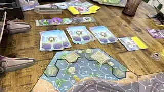 Fast paced racing game  Cast spells, out race the others