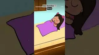 sleep is the solution of everything 😹😅