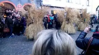 Nikolaus 2015. Krampallauf in Berchtesgaden.