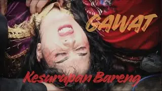 GAWAT SAAT KESURUPAN BARENG‼️  Harus disembuhkan di belakang layar #jathilan #jaranan #kesurupan 