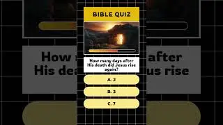 How Many Days Did It Take for Jesus to Rise Again? ⏳