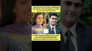 Kajol Stuns in Tough Scene with Cousin Mohnish Bahl! #Kajol #BollywoodMoments