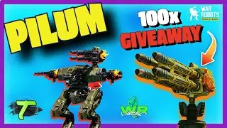 100x Pilum GIVEAWAY 🔥 New Weapons on HADES DOMINATE | War Robots [WR]