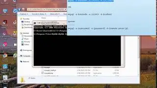 How to connect to Mysql database through windows command line (cmd)