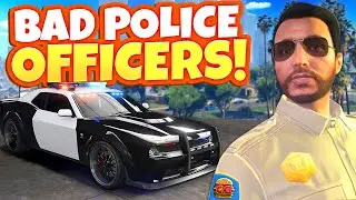 Spycakes & I Became BAD Police Officers in GTA 5 Online! (GTA V Funny Moments)