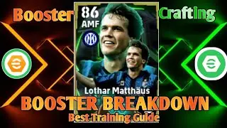 Best Booster Crafting Epic Internazionale M Lothar Matthaus Max Training Guide eFootball Mobile 2026