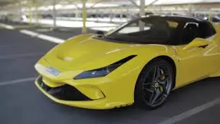 2022 #ferrari F8 Tributo spider drive in #dubai