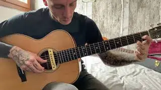 Gary O'Slide - Nouvelle guitare de chez Maurice Dupont mod&egrave;le OM 45H