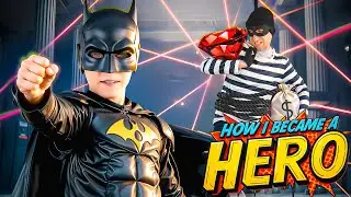 BatMax Cave Training! Meet BatMax &mdash; The Little Batman Hero Who Saves The World!