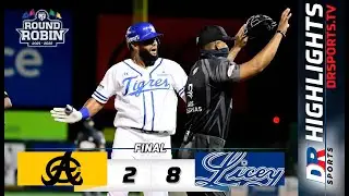 Resumen Águilas Cibaeñas vs Tigres del Licey | 14 ENE 2022 | Serie Semifinal Lidom
