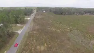 Drone footage of Live Oak Fl