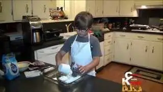 Cooking With Kade Makes A Louisiana Cajun Swamp Pie Dessert Recipe