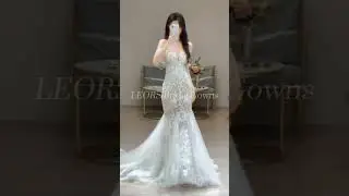 Luxury Bridal Mermaid Gown#bridalwear #wedding #bridesmaiddress #dubai#america #luxuryweddingdress