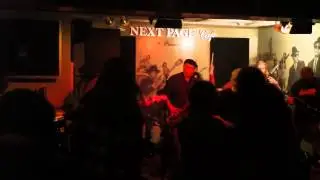 Blues jam at Next Page cafe Boston