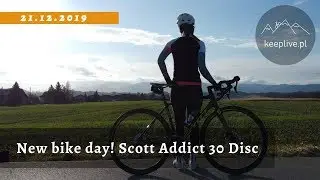 New bike day! Scott Addict 30 Disc