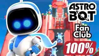 Astro Bot Fan Club Lost Galaxy Walkthrough Guide 100% All Bots Rescued and Jigsaw Pieces