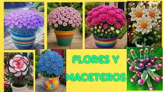 Flores ex&oacute;ticas y maceteros hermosos parte 2