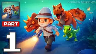 Jurassic Explorer - Gameplay Walkthrough Part 1 - Explore Roaring Wilderness (iOS, Android)