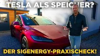 Bidirektionales Laden mit Tesla Model 3 &ndash; Praxistest mit SIG Energy | Hausstrom aus dem E-Auto
