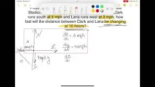 Related Rates Word Problem 