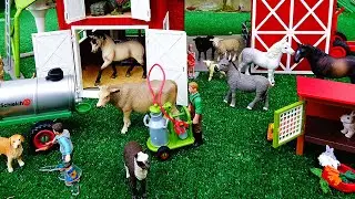 Fun Barnyard Animal Figurines and Farm Playsets