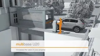 MultiBase U20 – sistem za dvojno podzemno parkiranje  |  Multiparking