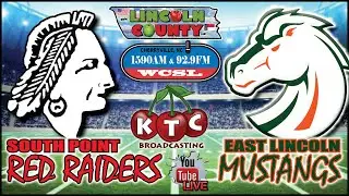 South Point Red Raiders @ East Lincoln Mustangs - Audio Only - NC3A West Prep Football Playoffs