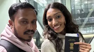 First international flight journey🛩️🛫