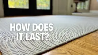 Indoor Outdoor Rug in Foyer Entryway 1 year Video Review