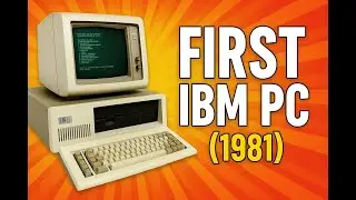💻 First IBM PC Commercial (1981) | The Birth of the Personal Computer Era 🧠