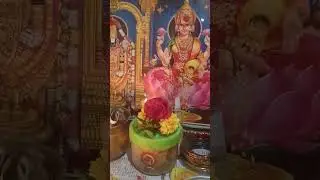 Bramma pooja day 21 # bagthi# pooja ideas # pooja room organization