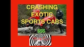 Crashing Expensive Sports cars (PsychoClips)