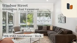 Furnished townhouse in East Vancouver in the Kensington-Cedar Cottage neighbourhood.