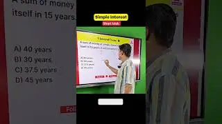5 Sec Trick to Solve Simple Interest Problems Fast! 💰 | Aptitude Hack for Placements