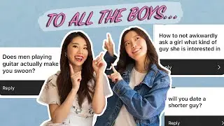 girls answering guys’ relationship questions! (ft. @mongabong) | Glowing Up Ep 16