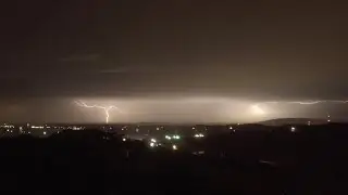Weak Storm Complex/Pretty Fog Time Lapse (April 12, 2015)