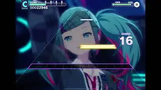 ￼Playing Hatsune Miku: colorful stage