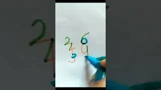 10 to 0 countdown by doms colour brush pen #domsbrushpens #doms #countdown #10to0